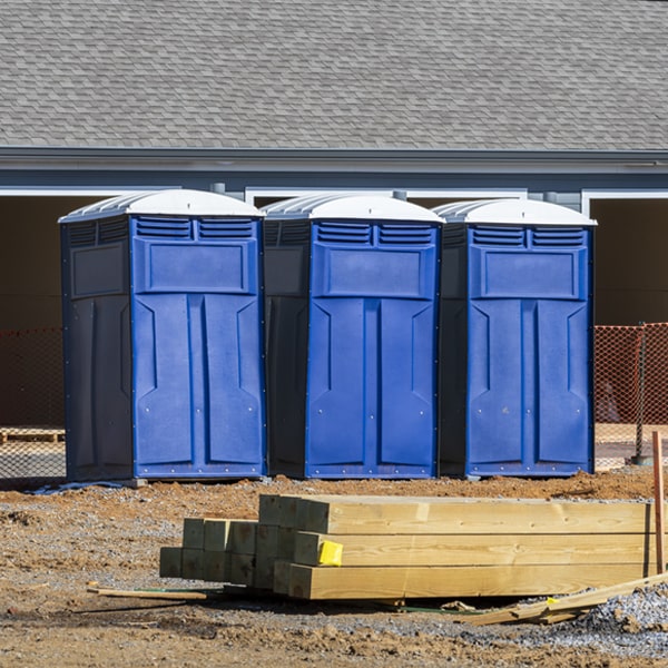 do you offer hand sanitizer dispensers inside the portable restrooms in Moundsville West Virginia